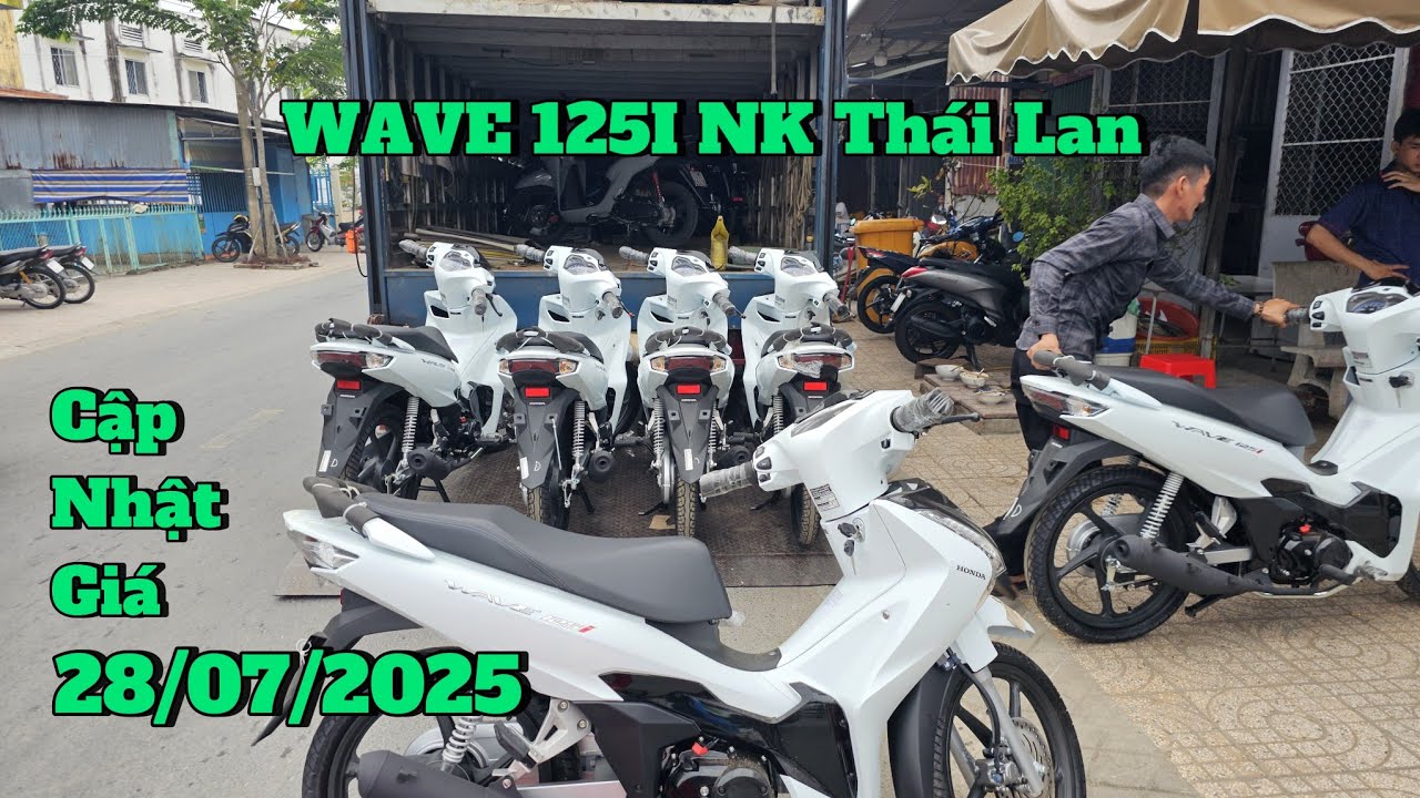 Wave 125i 2025 về lô mới: cập nhật giá cuối tháng 07 tại CH Mai Duyên.Khải Phạm #wave #125i #125 #xe