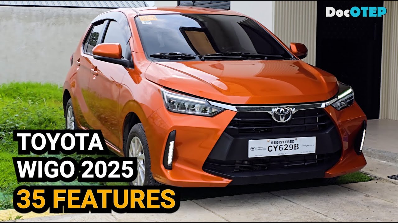 Toyota Wigo 2025 (35 Features)