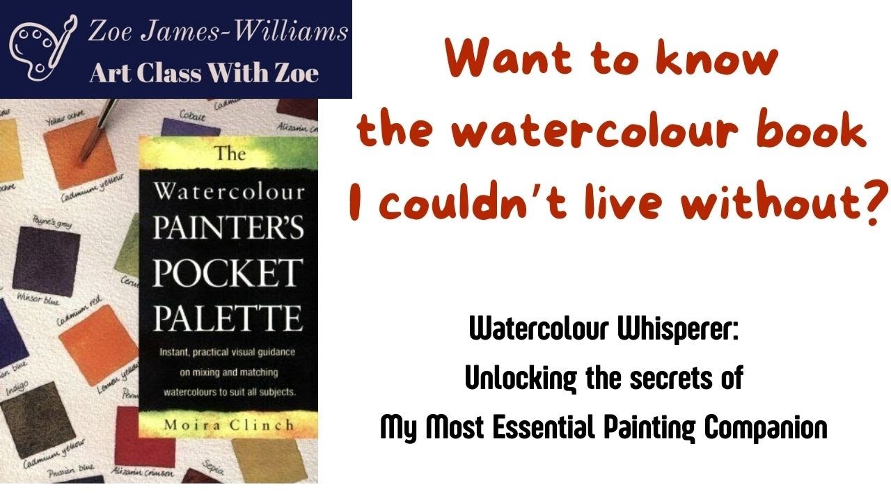 Want to know the Watercolour Book I couldn't live without? My Most Essential Painting Companion