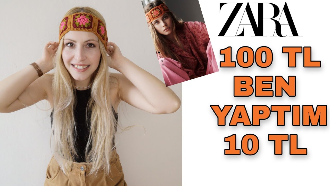 100 TL ' lik ZARA SAÇ BANDINI 10 TL' ye YAPTIM 😱 | Marka Challenge | Diy