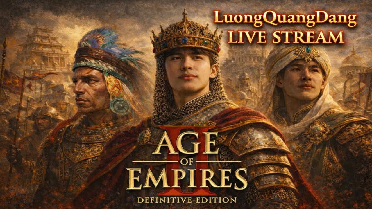 14/01/2026 Red Bull Wololo - LIVE STREAM | LuongQuangDang - Age of Empires 2