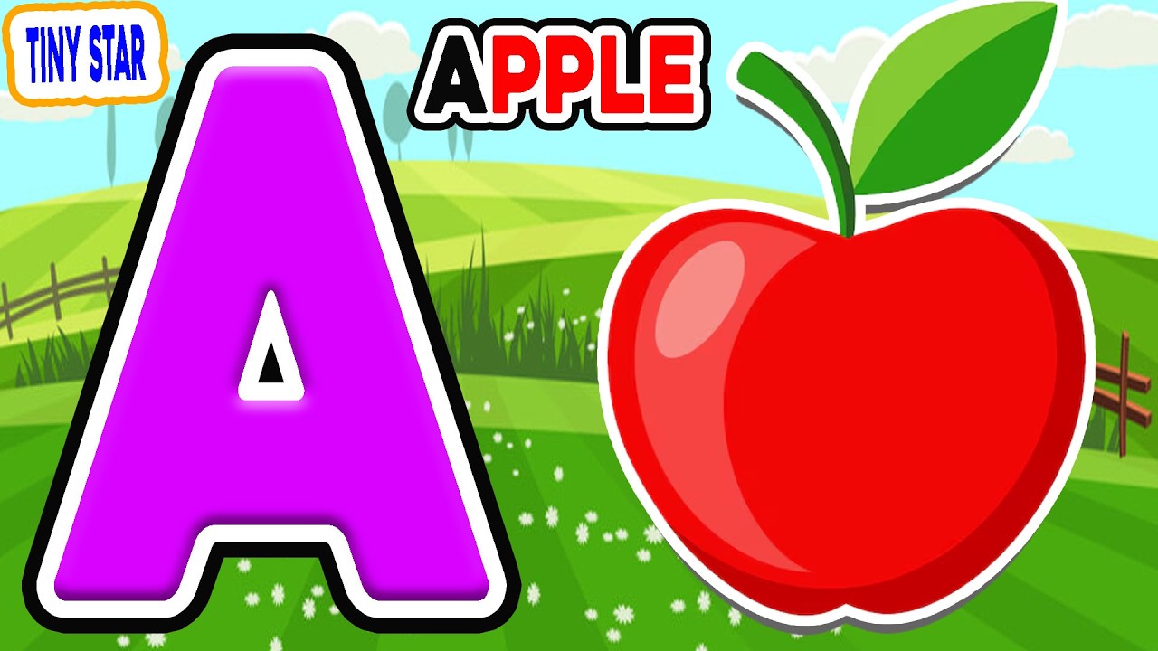 Best Animated Song | ABC Letters and Sounds|  Learning Video for Kids | A for Apple🍎
