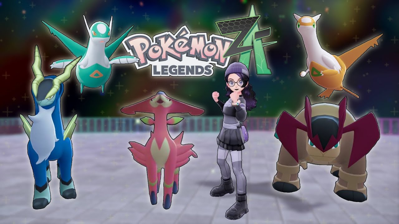 I Caught EVERY Shiny Legendary in Pokemon Legends ZA | Mega Dimension DLC