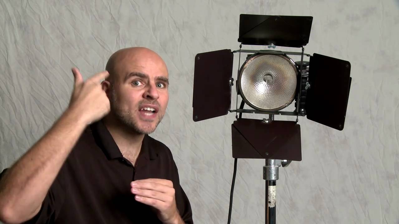 Video Lighting Technique: Turn a Hard Light into A Soft Light