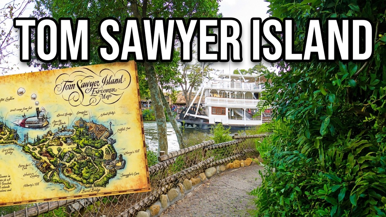 Tom Sawyer Island tour - Magic Kingdom Park -  WALT DISNEY WORLD 1/14/2020