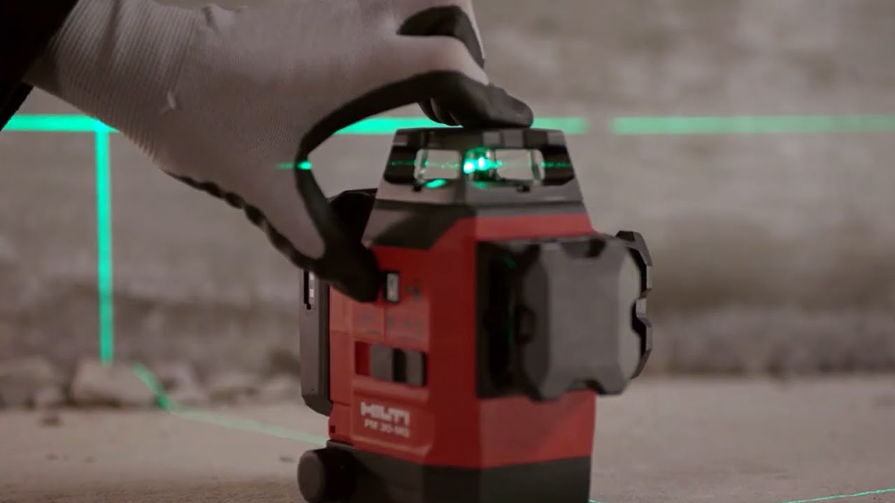 Мультилинейный лазерный нивелир Hilti PM 30 MG с разверткой на 360&deg;