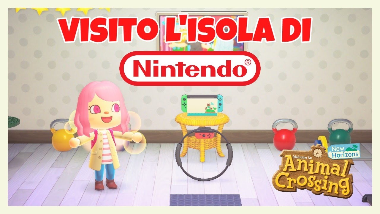 VISITO L' ISOLA UFFICIALE DI NINTENDO 🥳ANIMAL CROSSING NEW HORIZONS