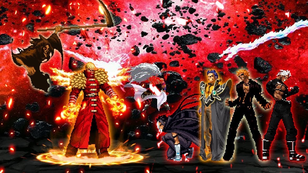 D Yashiro Rhythm VS Super Soldados NESTS Team | .M.U.G.E.N.