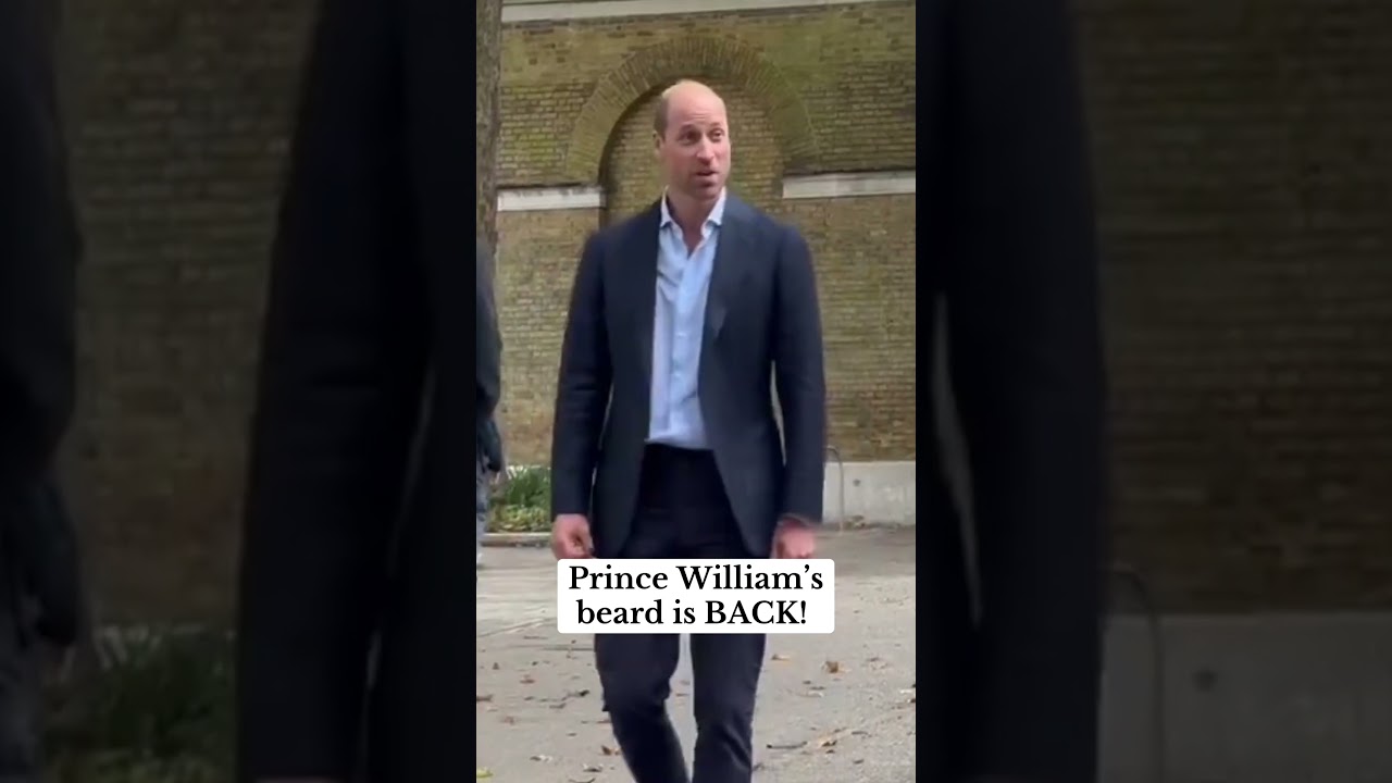 Prince William's beard is BACK! 🧔‍♂️