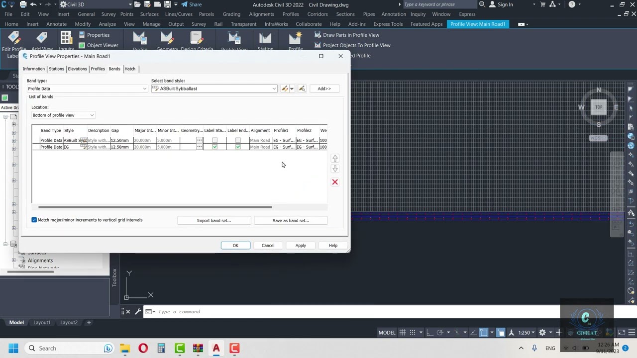 مشاكل عدم ظهور  باندات البروفايل - Profile View Bands