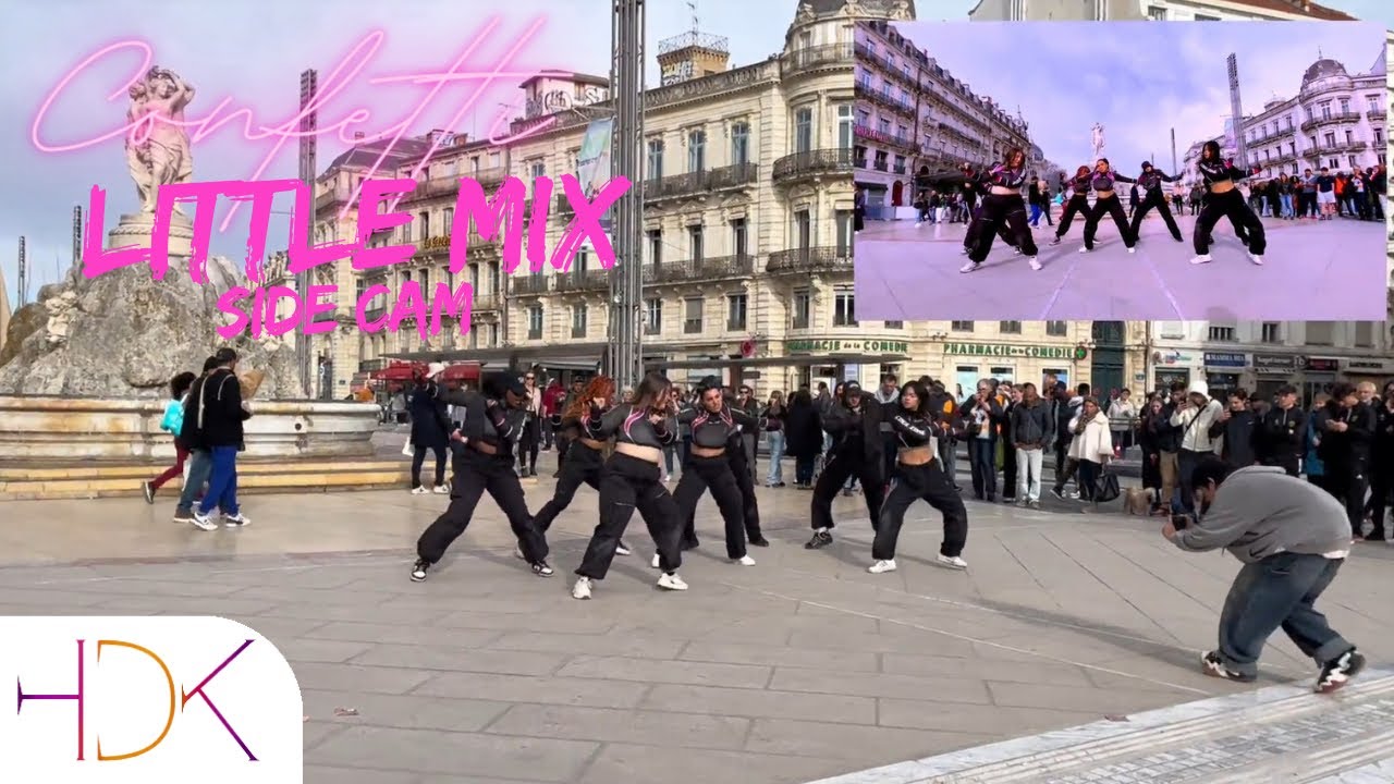 Little Mix - 'Confetti' Side Cam Dance cover (original by ALiEN) by HDK from France