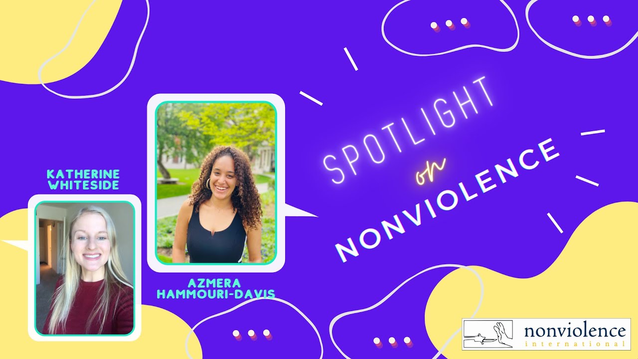 THE POWER OF CREATIVITY | Spotlight on Nonviolence with Azmera Hammouri-Davis