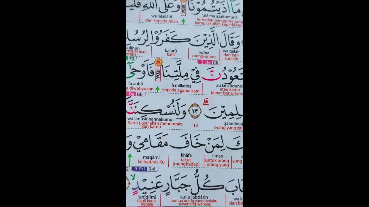 Baca Alquran live 13.maret.2026