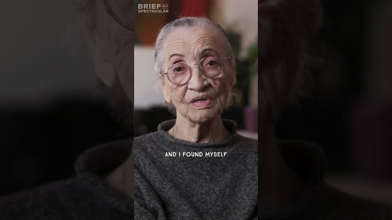 A centenarian's advice to her younger self