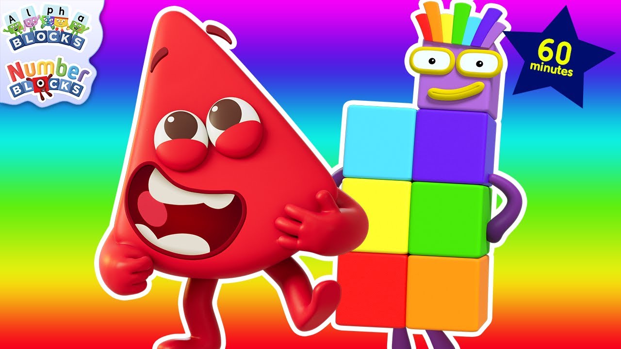 Can you count the colours?! | Colours in Numberland | @Blocks-Universe