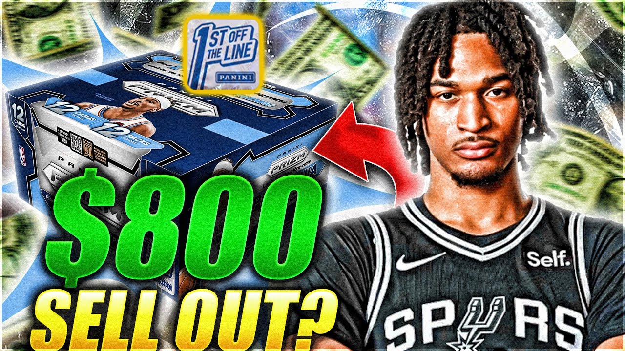 FOTL UNDER $800???! | 2024-25 Panini Prizm NBA FIRST OFF THE LINE Box Review
