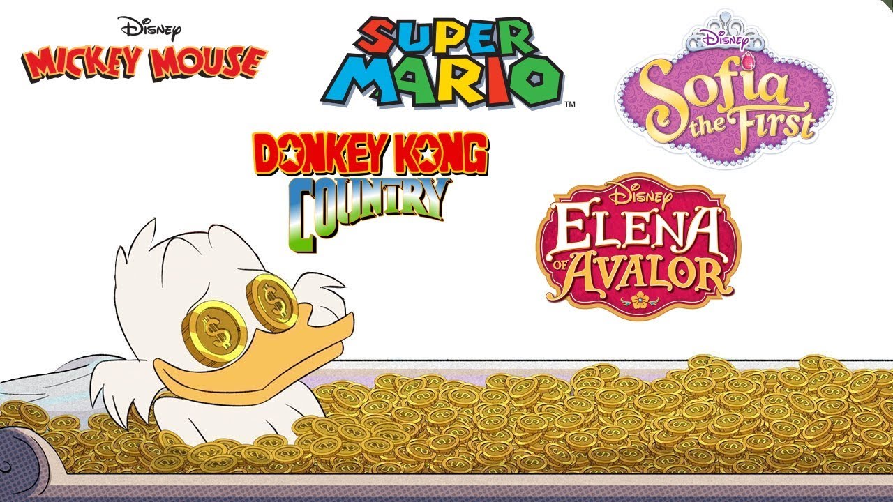 Disney & Nintendo Goes To Duckburg Mashup Compilation