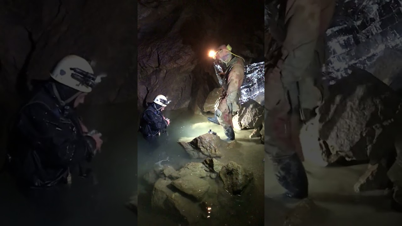 Morca Mağarası -1240 metre derinlikte yapılan mağara dalışı.