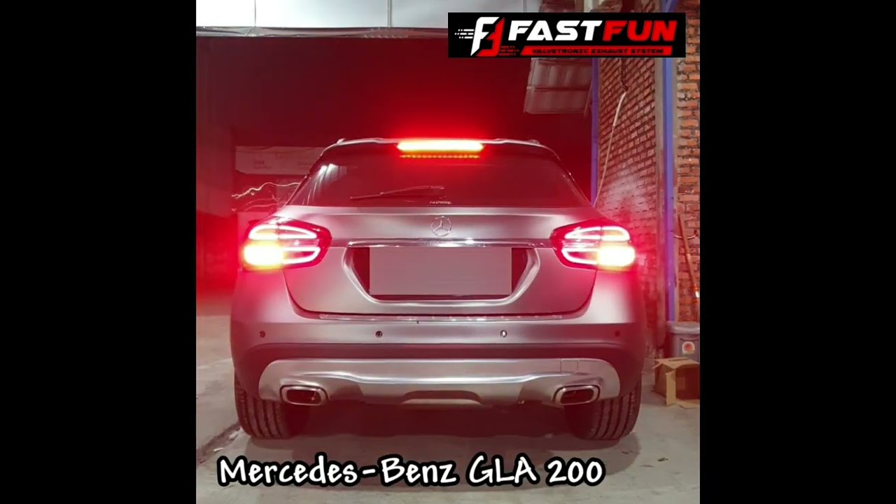 Mercedes-Benz GLA 200 Valvetronic Exhaust System - Fullsystem Exhaust | Fastfun Exhaust