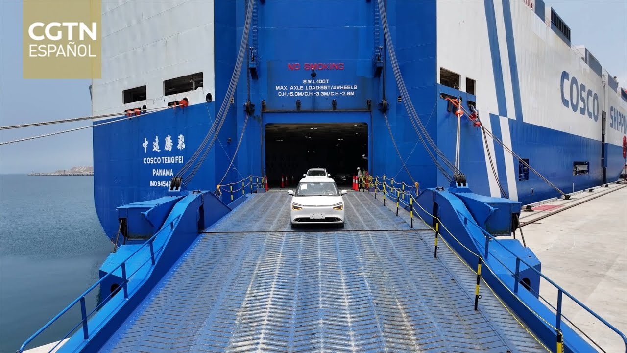El puerto peruano de Chancay impulsa la venta de veh&iacute;culos el&eacute;ctricos en Sudam&eacute;rica