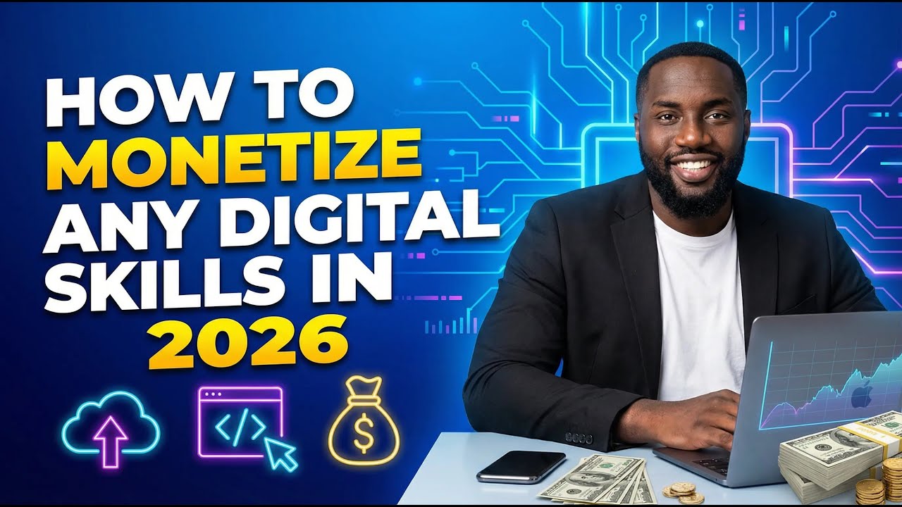 HOW TO MONETIZE ANY DIGITAL SKILLS IN 2026