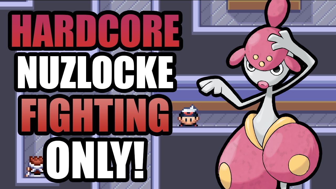 Pokémon Sapphire Hardcore Nuzlocke - Fighting Type Pokémon Only! (No items, No overleveling)