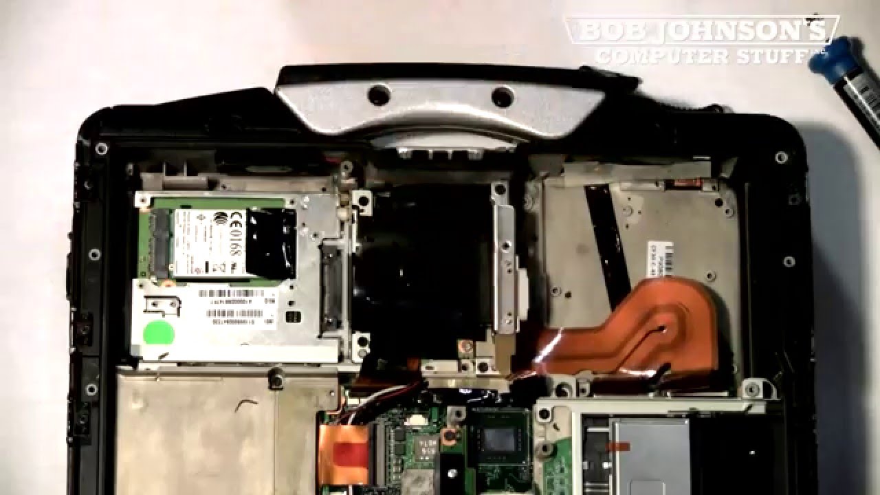 How to Replace the Battery and Hard Drive Connector in a Panasonic Toughbook CF-30