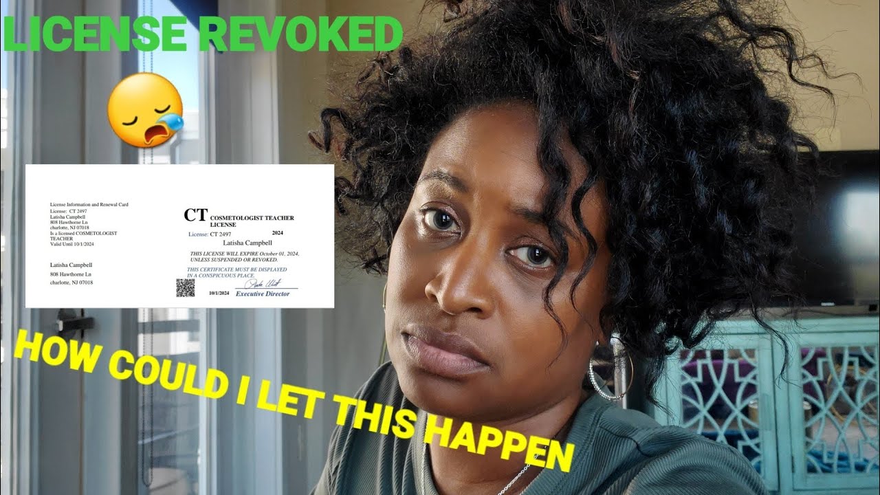 MY COSMETOLOGY INSTRUCTORS LICENSE GOT REVOKED+ STORY TIME!