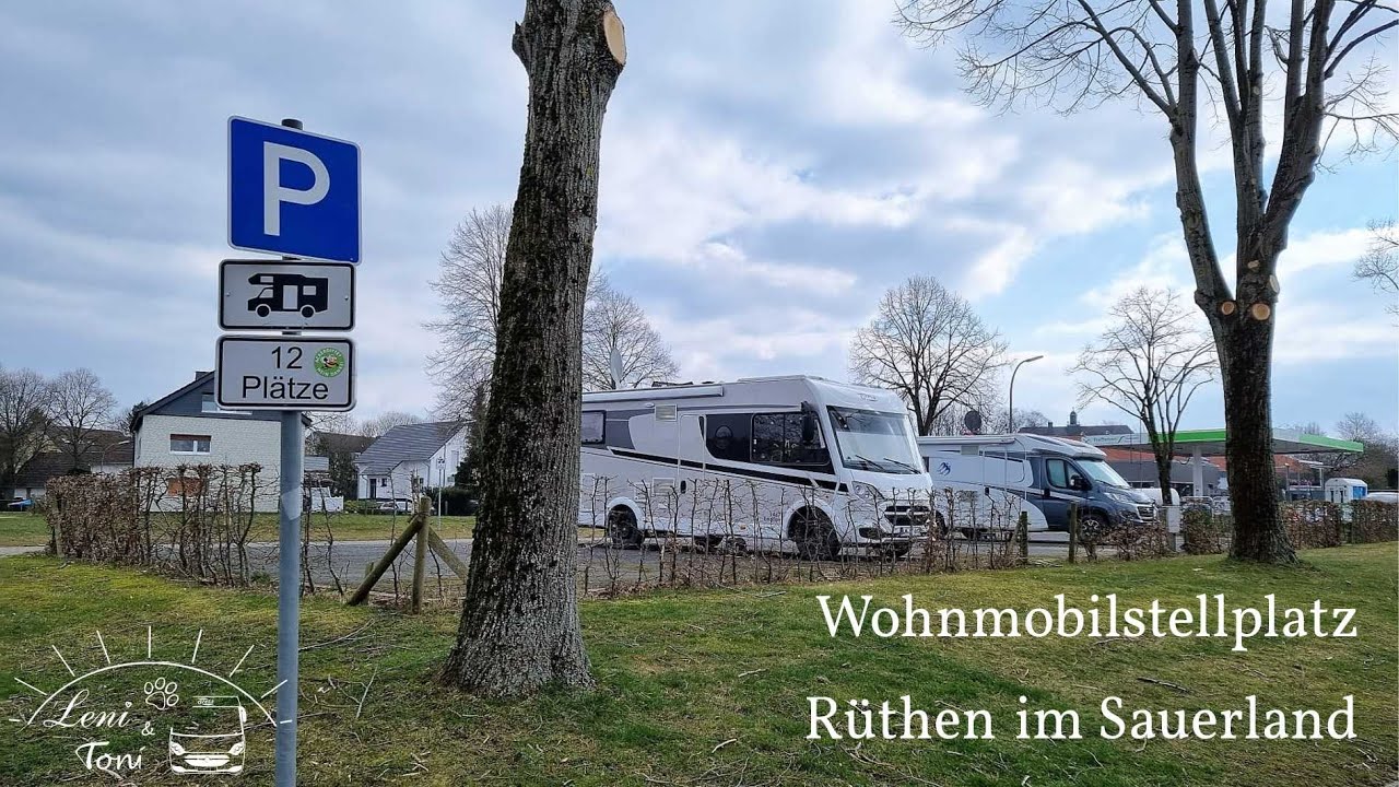 Leni & Toni CHECK | Wohnmobilstellplatz in RÜTHEN im SAUERLAND | ♡