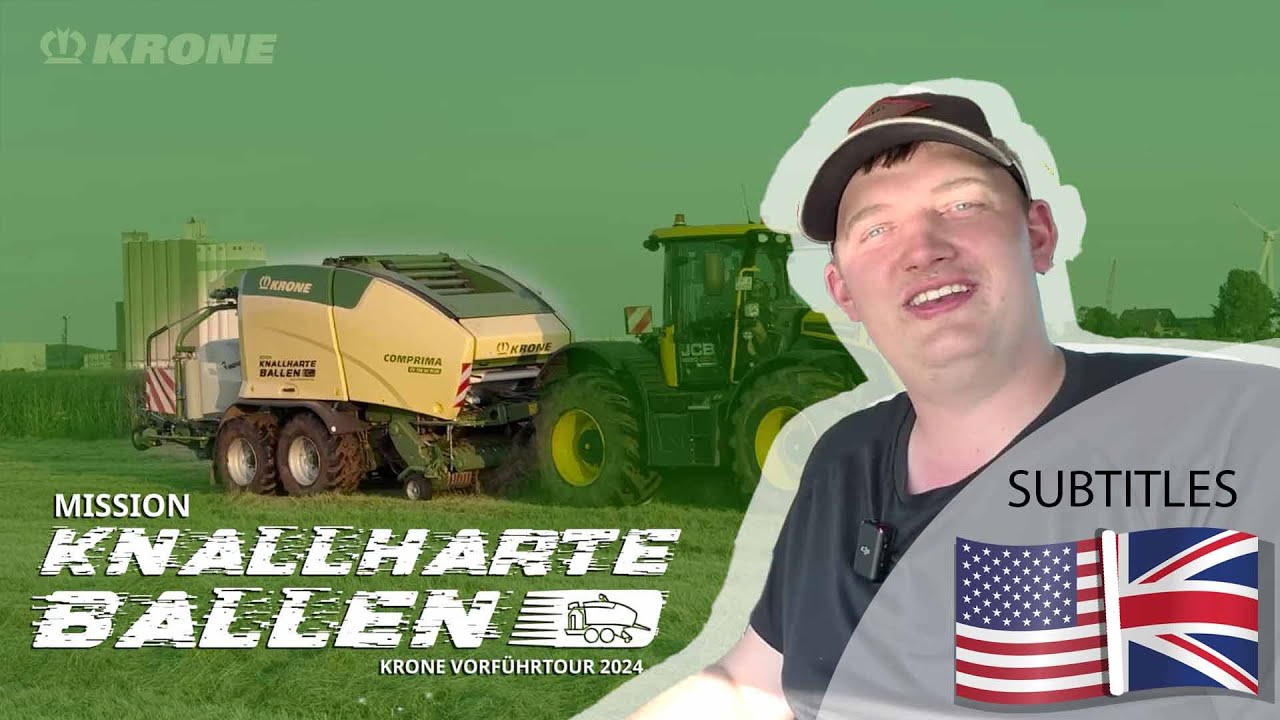 Maximum Efficiency with KRONE Round Balers – Comprima Demo Tour