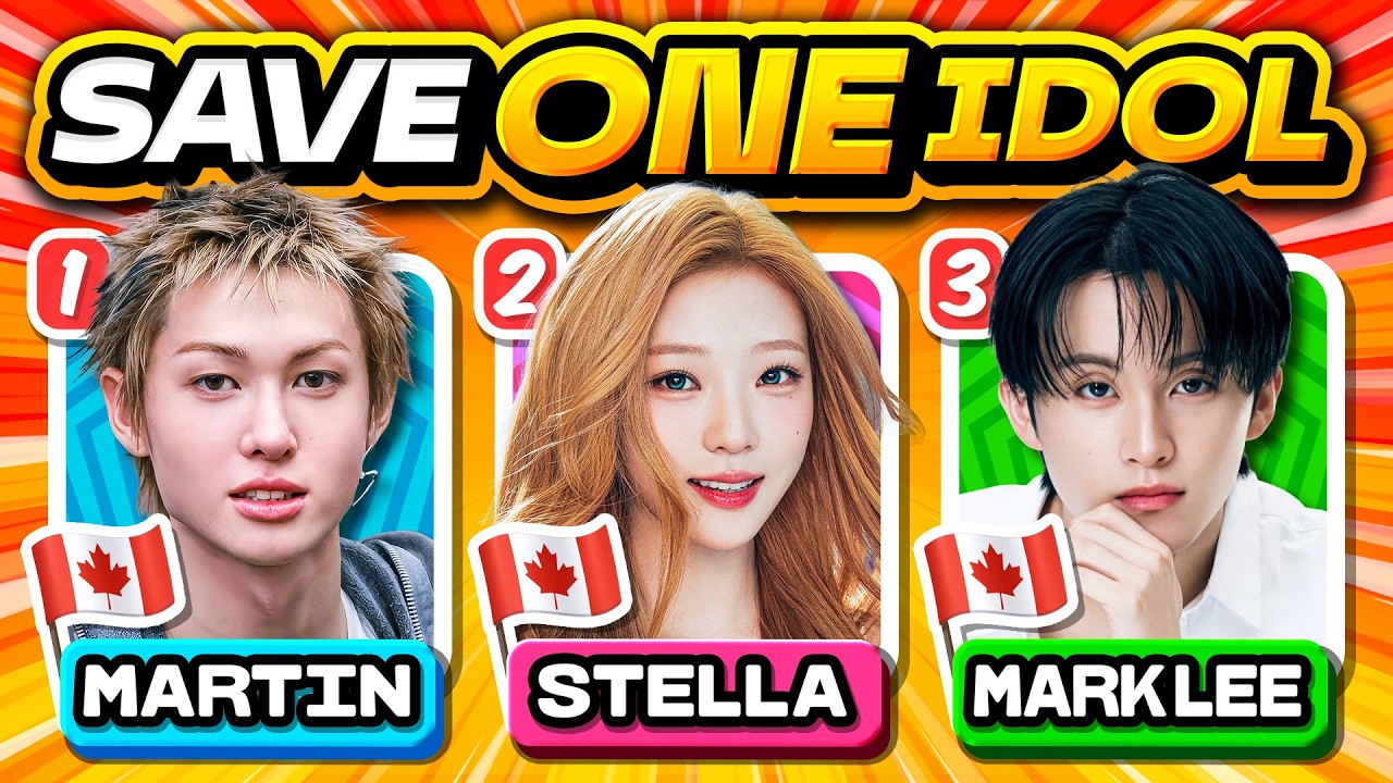 🔥 Save 1 KPOP IDOL! 🌎 Same Nationality! 🗺️ ANSWER - KPOP QUIZ 🧭