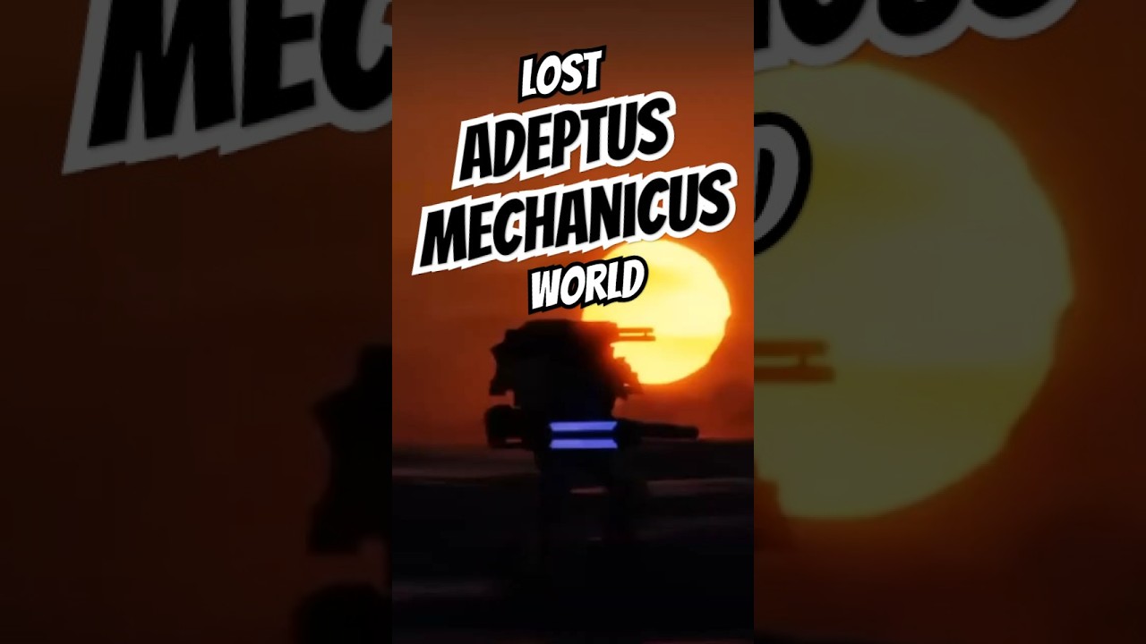 Lost Adeptus Mechanicus World | Warhammer 40k #warhammer40000  #shorts #adeptusmechanicus