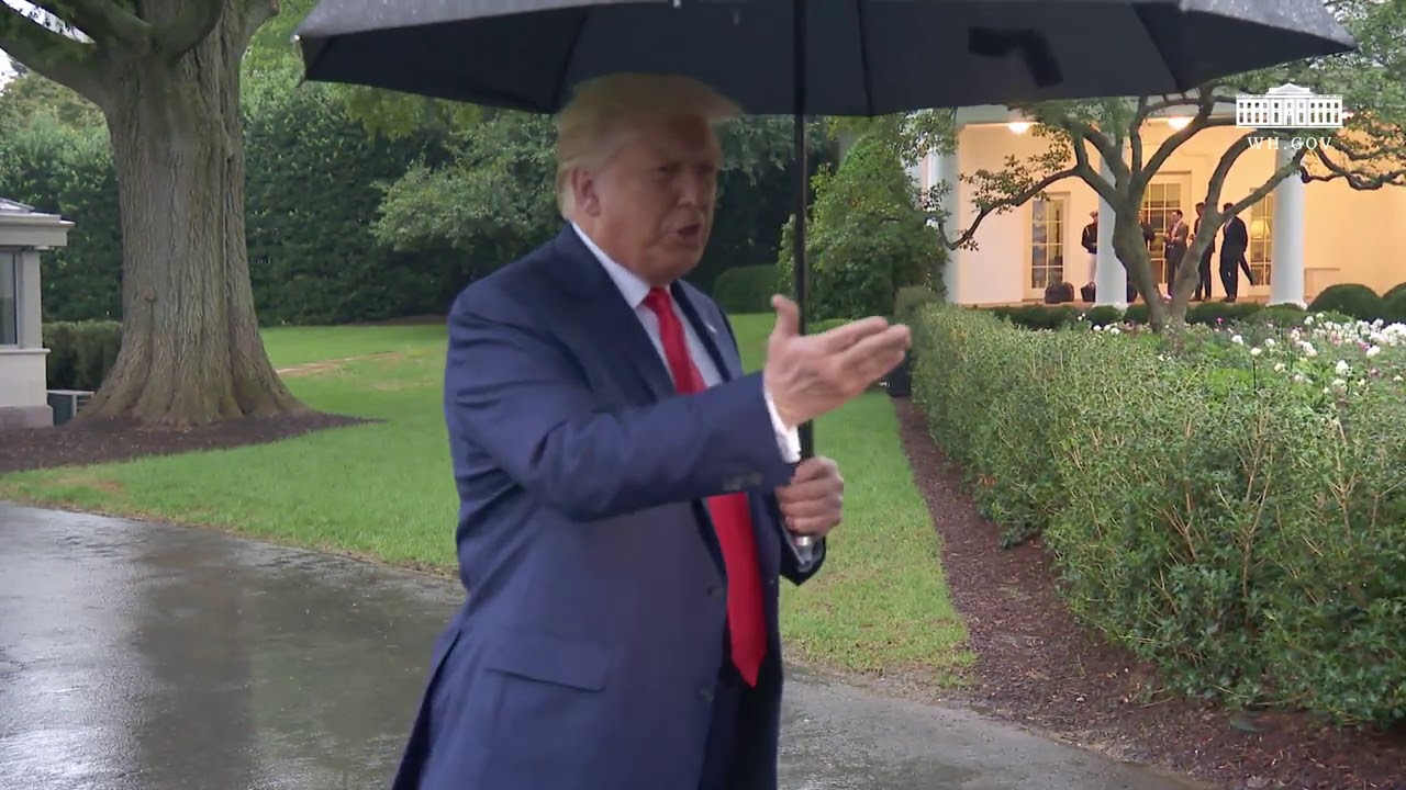 09/17/20: President Trump Delivers Remarks Upon Departure