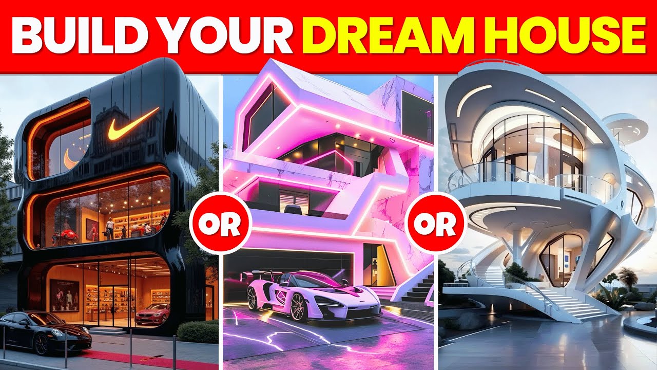 Would You Rather 🏠 | Build Your Futuristic Luxury House | Ultimate Quiz