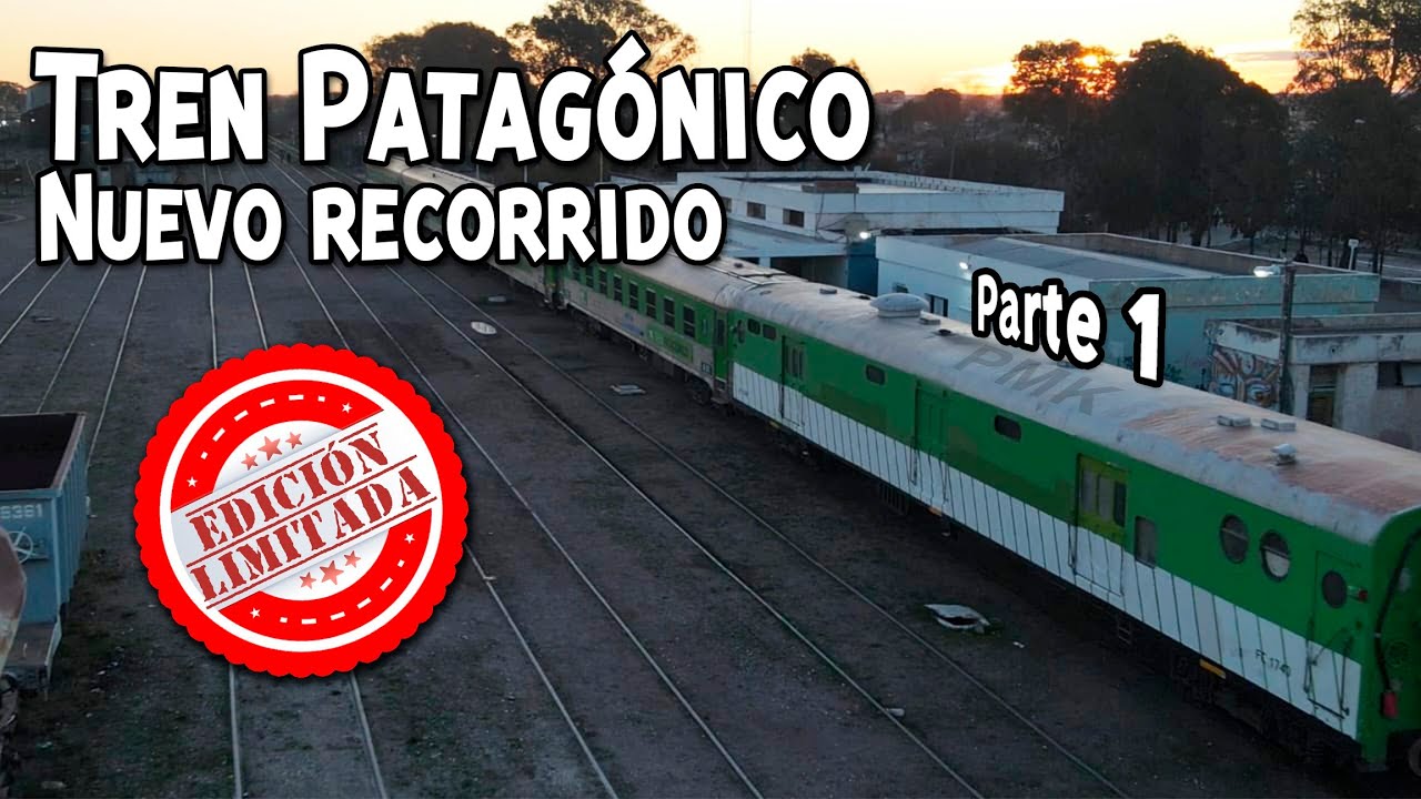 NUEVO RECORRIDO TREN PATAGONICO SAN ANTONIO OESTE BARILOCHE COCHE SOREFAME HOTEL OZIERI LUNA DEL SUR