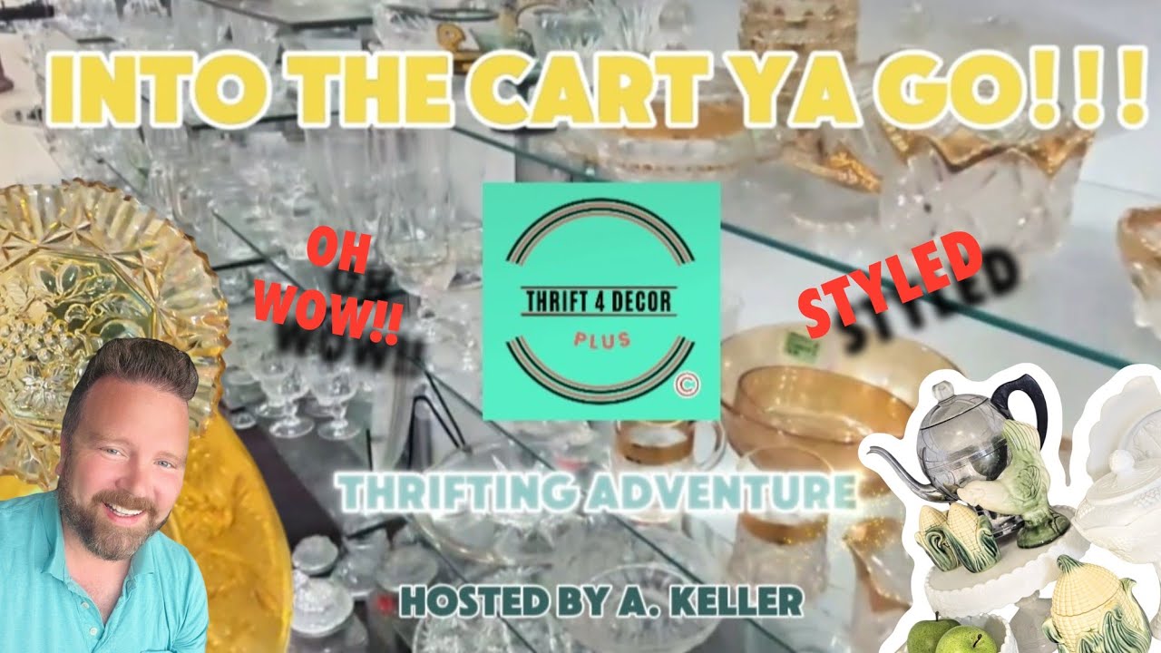 THRIFTING EPISODE 😍!!!! #thrifting #homedecor #vintagestyle #education #thriftstore #shopping #decor