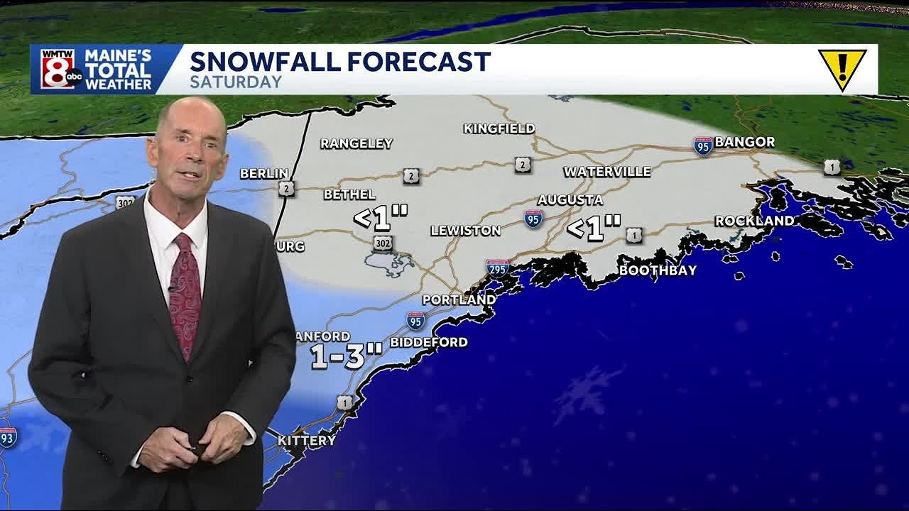 Light snow to start the weekend; icy winds to finish