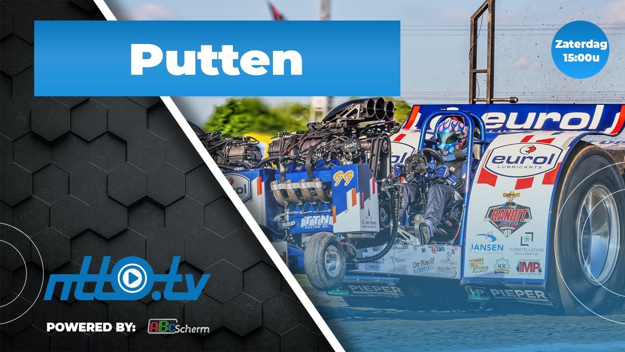 Tractorpulling Beachpull Putten Zaterdag | NTTO.tv livestream