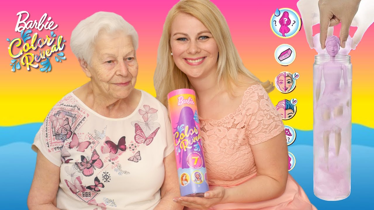 BARBIE COLOR REVEAL : LE CADEAU D'ANNIVERSAIRE SURPRISE ! ♡ VIRGINIE FAIT SA CUISINE