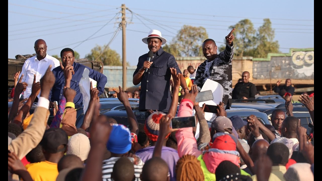 KALONZO,GACHAGUA,WAVINYA & OTHER OPPOSITION LEADERS LIVE AT MACHAKOS