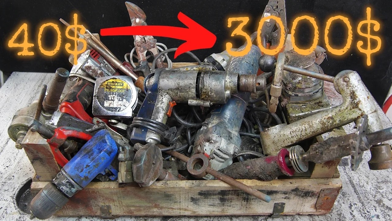 Paid $200 and Earned $4760 : A Whole Hour of Amazing Restoration Techniques 🔨 part 2