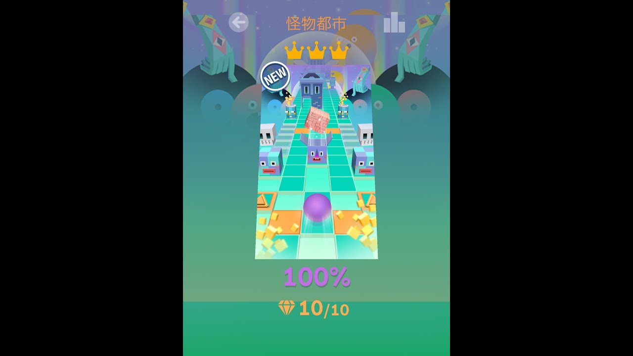 ローリングスカイ(怪物都市)Rolling Sky(Monster City)