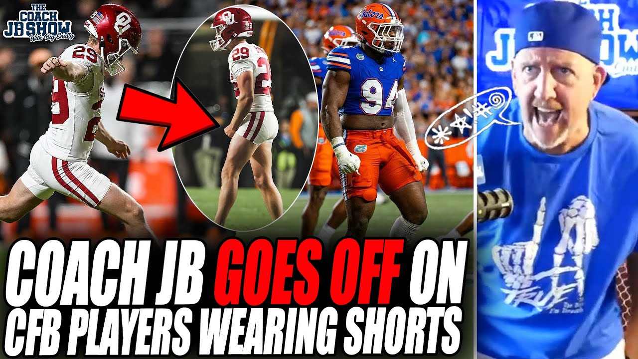 Coach JB GOES OFF On College Football Players Wearing Rolled Up Short Pants!