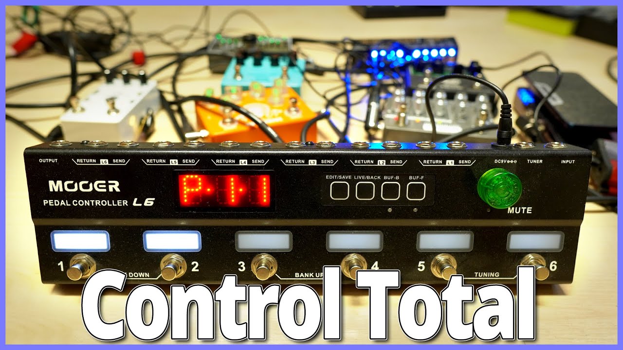 Un pedal para controlarlos a todos | Mooer L6 Pedal Controller