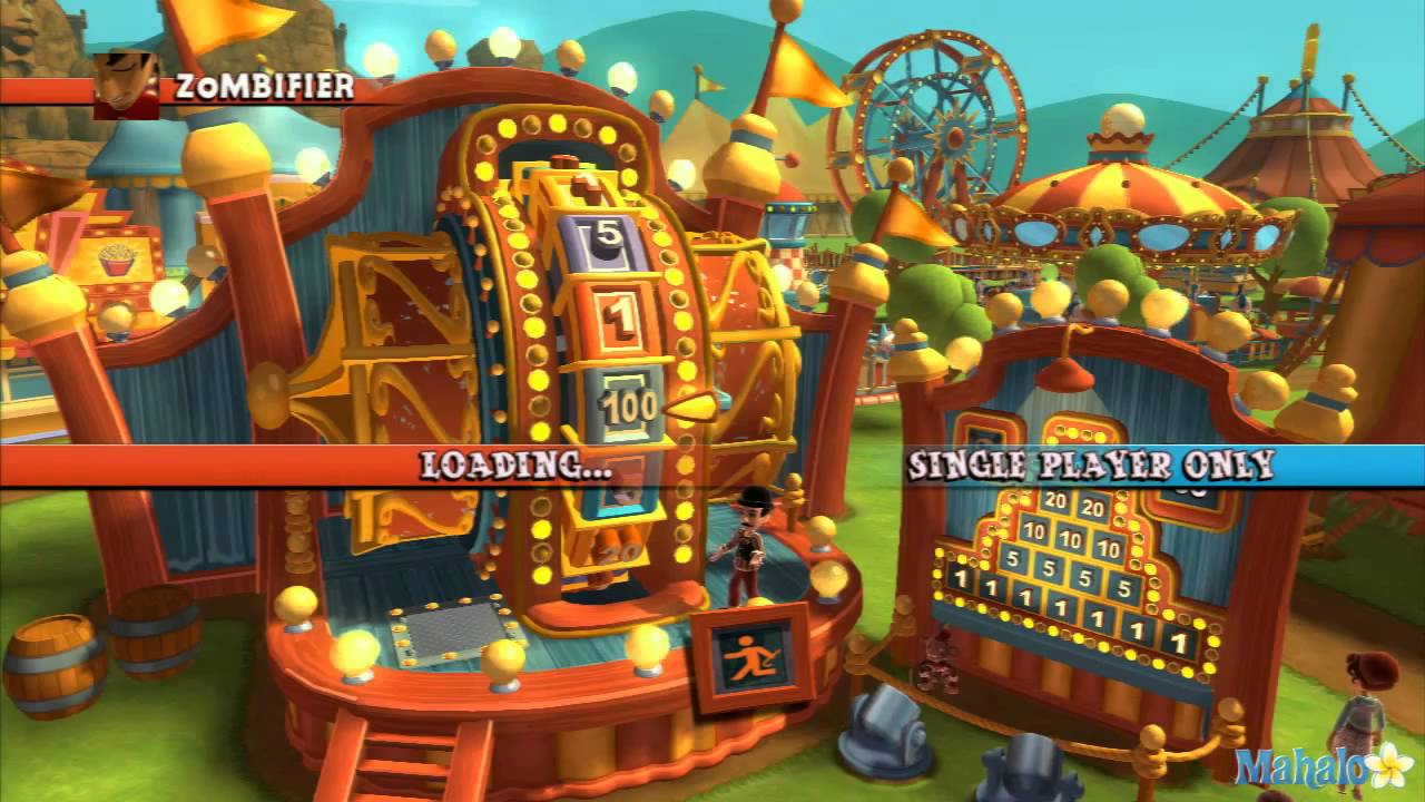 Carnival Games Monkey See, Monkey Do Walkthrough - Wheel of Chance