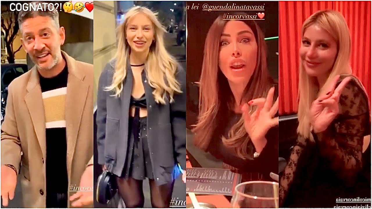 Incorvassi a cena con Clizia e Guendalina ma Edoardo voleva stare a casa perché….