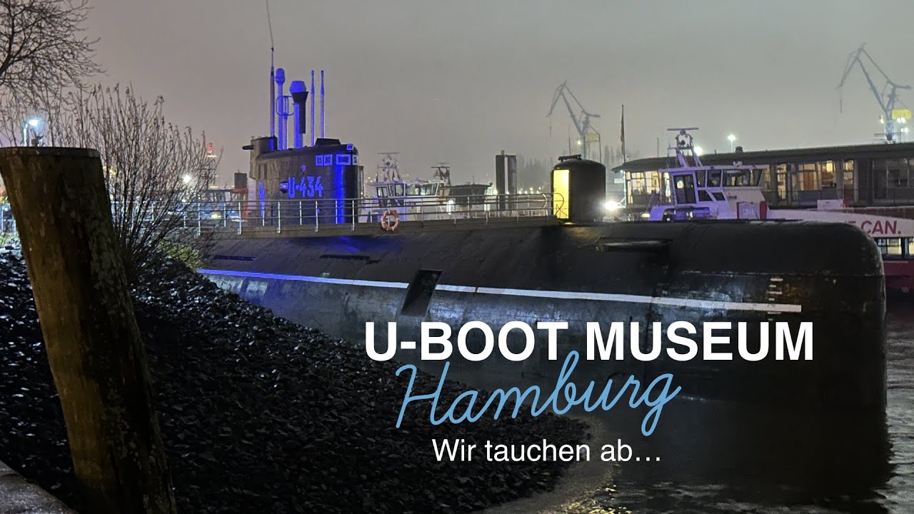 Ein Spaziergang durch das U-Boot 434 in Hamburg / Sightseeing Tipp für Serienliebhaber "Das Boot"