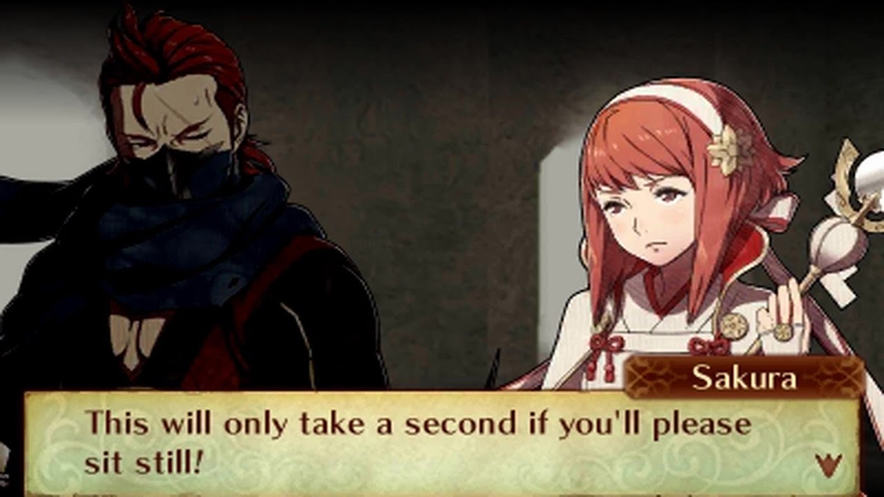 Fire Emblem Fates: Birthright - Sakura & Saizo Support Conversations