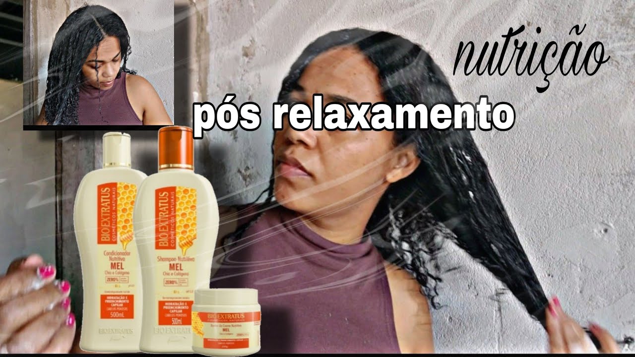Rotina capilar: usei a linha da Bio Extratus Mel 🍯.