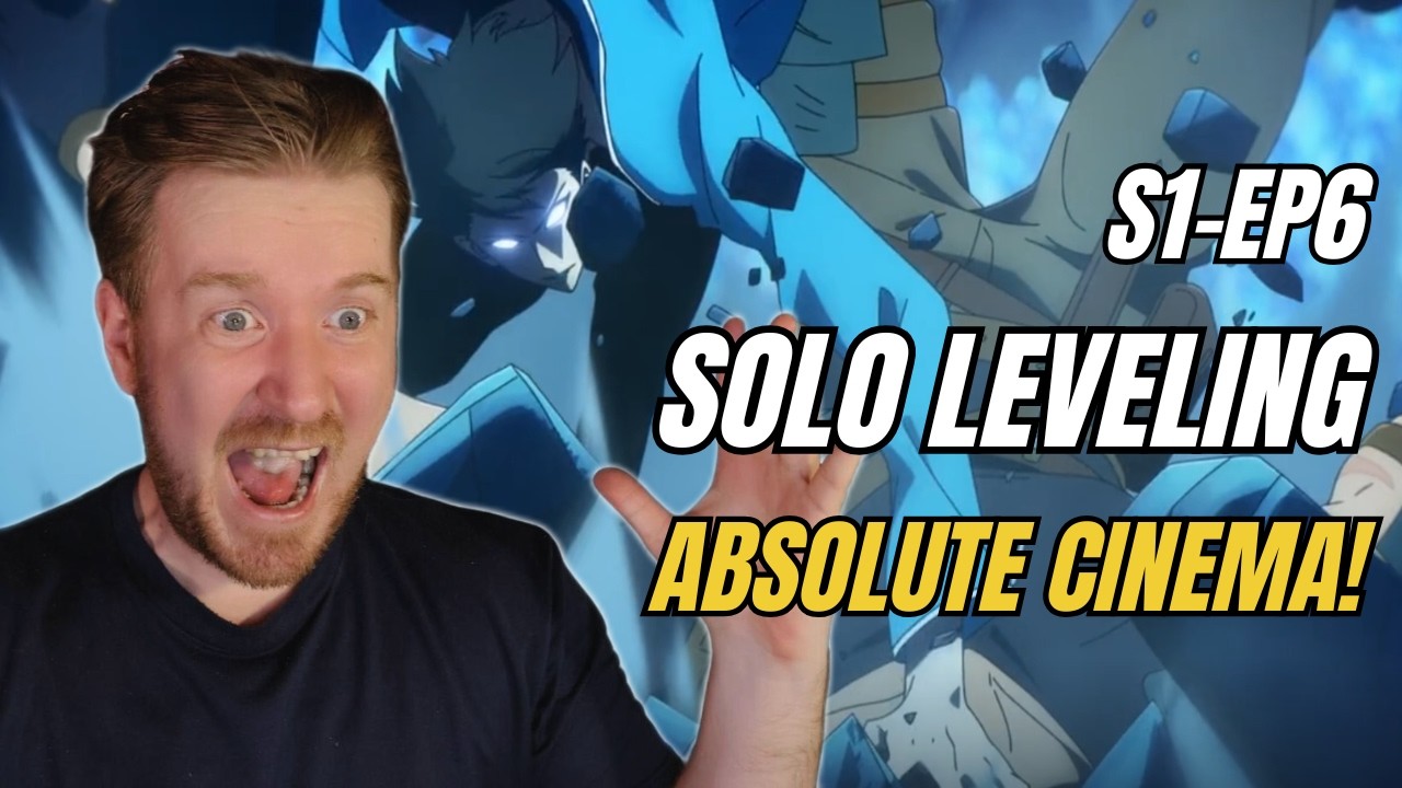Jinwoo vs Hwang Dongsuk - REACTION | Solo Leveling | Season 1 - Episode 6